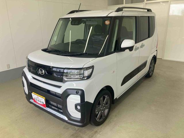 タントファンクロスターボリミテッド衝突被害軽減ブレーキ 横滑り防止装置 オートマチックハイビーム アイドリングストップ ステアリングスイッチ オートライト キーフリーシステム オートエアコン 両側電動スライドドア 純正アルミホイール(岐阜県)の中古車