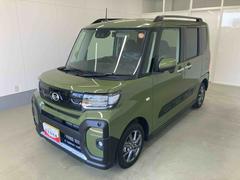 タント 中古車 ファンクロスリミテッド衝突被害軽減ブレーキ　横滑り防止装置　オートマチックハイビーム　アイドリングストップ　ステアリングスイッチ　オートライト　キーフリーシステム　オートエアコン　両側電動スライドドア　純正アルミホイール