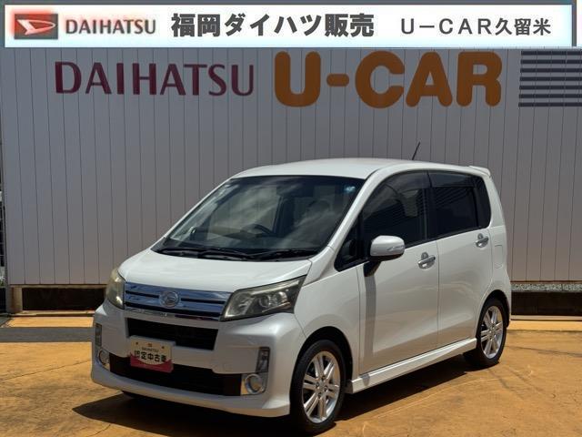 ムーヴカスタム RS SAナビ地デジTV スマートキー 前ドライブレコーダー 衝突軽減ブレーキ アイドリングストップ 純正アルミホイール(福岡県)の中古車