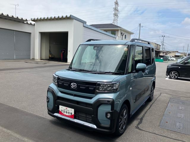 タントファンクロス２ＷＤ　ＣＶＴ　６６０ｃｃ　７インチナビ　パノラマモニター　両側電動スライドドア　衝突被害軽減ブレーキ　横滑り防止機能　前席シートヒーター　プッシュボタンスタート　ＬＥＤヘッドライト（福島県）の中古車