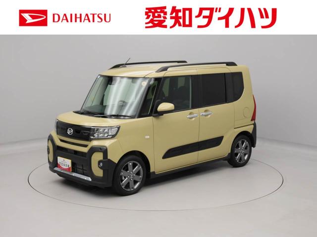 タントファンクロスターボキーレス　スマートアシスト　バックカメラ　ＡＢＳ　ＣＶＴ　ＬＥＤヘッドライト　アイドリングストップ　プッシュスタート　ターボ　両側電動スライドドア　パワステ　シートヒーター　エアバック（愛知県）の中古車