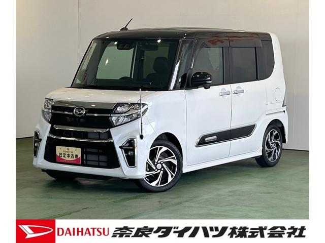 タントカスタムＲＳスタイルセレクションナビ　ドラレコ　ＥＴＣ　衝突被害軽減ブレーキ　コ−ナ−センサ−　両側電動スライドドア　ロングスライドシ−ト　アイドリングストップ機能　シ−トヒ−タ−　全車速追従機能付ＡＣＣ　パノラマモニタ−（奈良県）の中古車