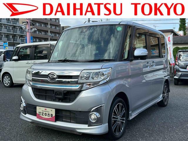 タントカスタムＲＳ　ＳＡII　　純正ナビ・バックカメラ保証　まごころ保証　１年間・走行距離無制限付き（東京都）の中古車