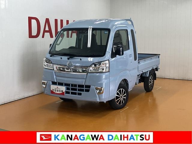 ハイゼットトラックジャンボSAIIIt4WD サポカーSワイド適合 三方開 荷台作業灯 CDチューナー エアコン 横滑り防止機能 誤発進抑制機能 光軸調整ダイヤル パワーウインドウ キーレス(神奈川県)の中古車