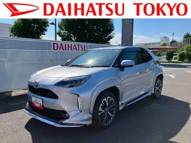 ヤリスクロスハイブリッドＺ保証　新車保証・まごころ保証　１年間・走行距離無制限付き・ナビ・パノラマカメラ・ＥＴＣ装備・ＬＥＤヘッドライト装備・電動格納ミラー装備（東京都）の中古車