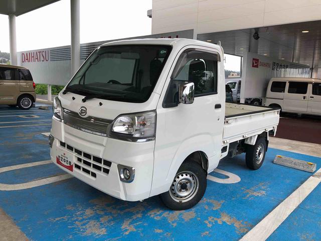 ハイゼットトラックスタンダード　４ＷＤ　走行距離４８０１０ｋｍ４ＷＤ　マニュアルシフト　ＡＭ／ＦＭラジオ　フロントフォグランプ　マニュアルエアコン　ゲートプロテクター　バッテリーカバー（山形県）の中古車