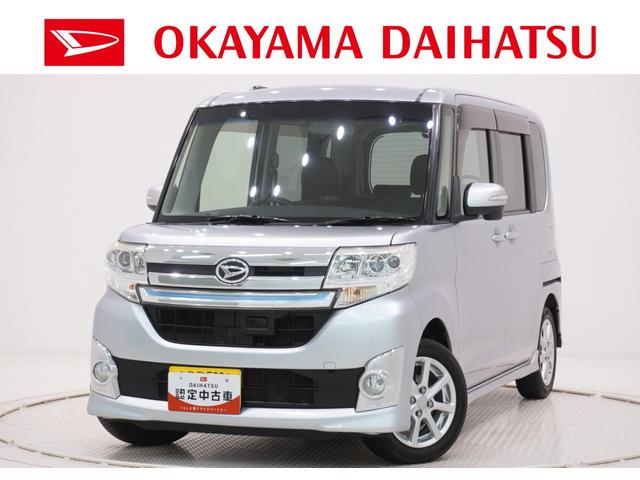 タントカスタムXトップエディション SA左側パワースライドドア オートライト キーフリー アイドリングストップ USB入力端子 電動格納式ドアミラー 衝突被害軽減システム ティーゼットデオプラス(岡山県)の中古車
