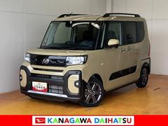 タント 中古車 ファンクロスターボリミテッド　Ｂカメラ　ナビ　ＥＴＣ　ＡＣＣサポカーＳワイド適合　パノラマモニター対応　ミラクルオープンドア　Ｂカメラ　全車速追従機能付ＡＣＣ　電動パーキングブレーキ　シートヒーター　ＥＴＣ　Ｐスタート　両側オートスライドドア　キーフリー