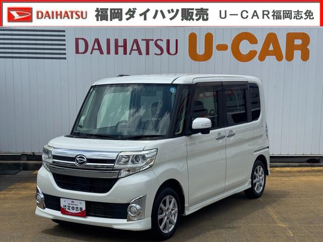 タントカスタムXナビ地デジTV Bluetooth スマートキー 片側電動スライドドア アイドリングストップ 純正アルミホイール(福岡県)の中古車