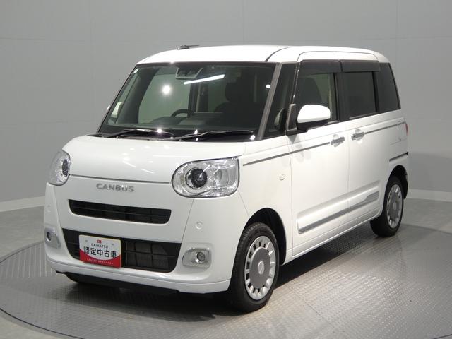 ムーヴキャンバスセオリーＧ４ＷＤ　スマホ連携ディスプレイオーディオ　バックモニター　両側電動スライドドア　シートヒーター　クリアランスソナー（岩手県）の中古車