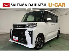 タント 中古車 カスタムＸ　走行６２３２キロ／ディスプレイオーディオ１年保証・走行距離無制限　ディスプレイオーディオ　バックカメラ　ドラレコ　ＥＴＣ　クリアランスソナー　オートライト　ＬＥＤヘッドライト　ベンチシート　シートヒーター　両側電動スライドドア
