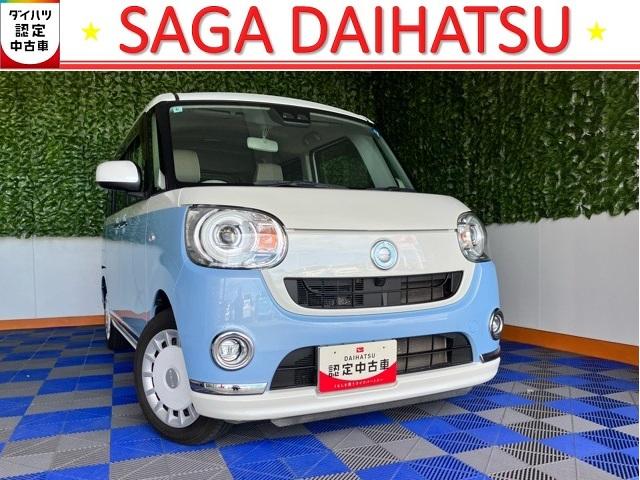ムーヴキャンバスGメイクアップ SAIII両側電動スライドドア・プッシュボタンスタート・オートエアコン・キーフリー・ベンチシート・パワーウィンドウ(佐賀県)の中古車