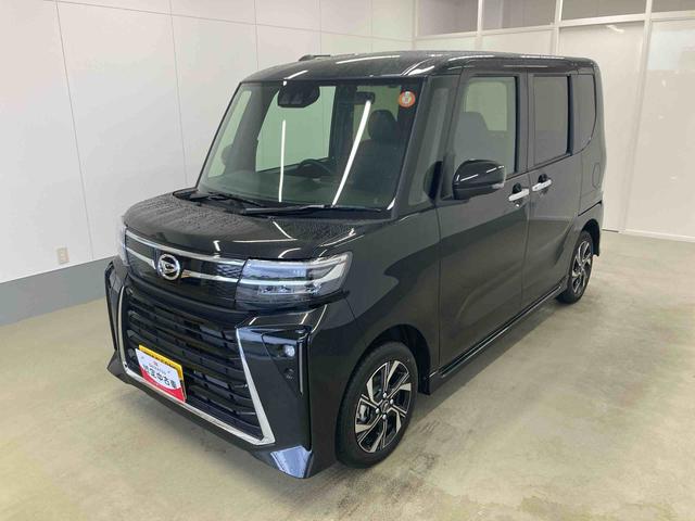 タントカスタムＸリミテッド衝突被害軽減ブレーキ　横滑り防止装置　オートマチックハイビーム　アイドリングストップ　ステアリングスイッチ　オートライト　キーフリーシステム　オートエアコン　両側電動スライドドア　純正アルミホイール（岐阜県）の中古車