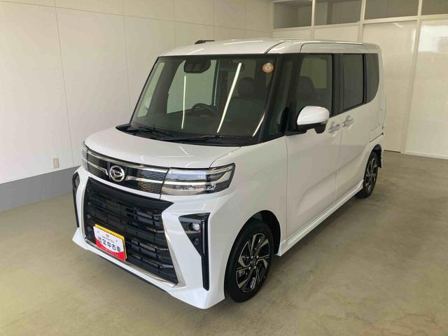 タントカスタムＸリミテッド衝突被害軽減ブレーキ　横滑り防止装置　オートマチックハイビーム　アイドリングストップ　ステアリングスイッチ　オートライト　キーフリーシステム　オートエアコン　両側電動スライドドア　純正アルミホイール（岐阜県）の中古車