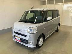 ムーヴキャンバス 中古車 ストライプスＧ衝突被害軽減ブレーキ　横滑り防止装置　オートマチックハイビーム　アイドリングストップ　ステアリングスイッチ　オートライト　キーフリーシステム　オートエアコン　両側電動スライドドア　純正ホイールキャップ