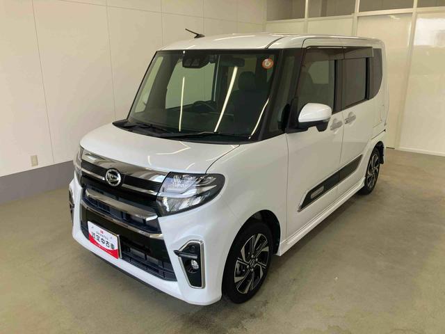 タントカスタムXスタイルセレクション衝突被害軽減ブレーキ 横滑り防止装置 オートマチックハイビーム アイドリングストップ ステアリングスイッチ オートライト キーフリーシステム オートエアコン 両側電動スライドドア 純正アルミホイール(岐阜県)の中古車