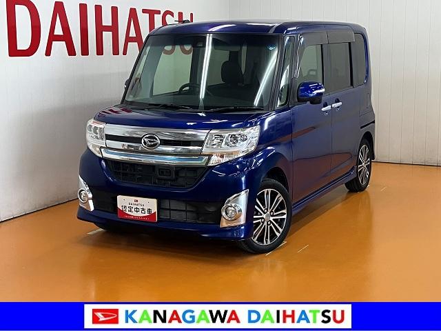 タントカスタムRS トップエディションSAIIスマアシ ミラクルオープンドア ステアリングスイッチ カーナビ オートエアコン Pスタート 両側オートスライドドア エコアイドル 横滑り防止機能 誤発進抑制機能 Bカメラ キーフリー(神奈川県)の中古車