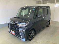 タント 中古車 カスタムＲＳリミテッド衝突被害軽減ブレーキ　横滑り防止装置　オートマチックハイビーム　アイドリングストップ　ステアリングスイッチ　オートライト　キーフリーシステム　オートエアコン　両側電動スライドドア　純正アルミホイール