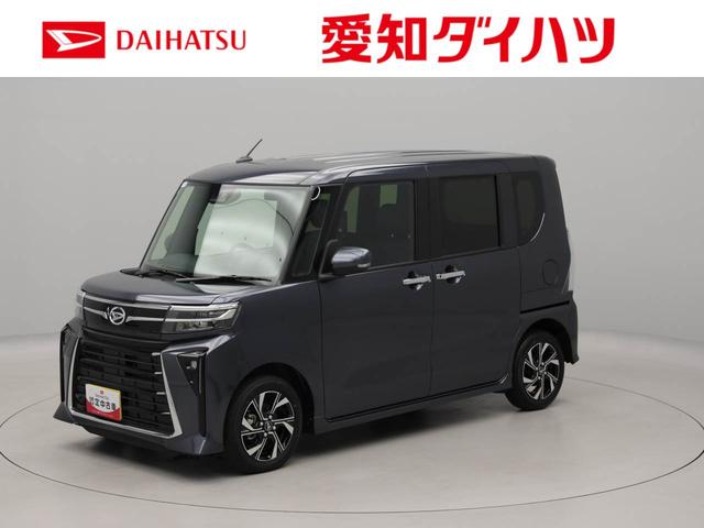 タントカスタムXリミテッドキーフリー 両側電動スライドドア オーディオレス(愛知県)の中古車