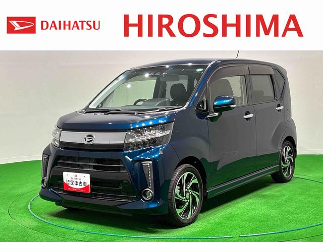 ムーヴカスタム　ＲＳ　ハイパーリミテッドＳＡIIIパノラミックビューモニター　盗難防止装置　電動格納ミラー　フロントカメラ　オートハイビーム　キーレス　ドラレコ　ＡＢＳ　アルミホイール（広島県）の中古車