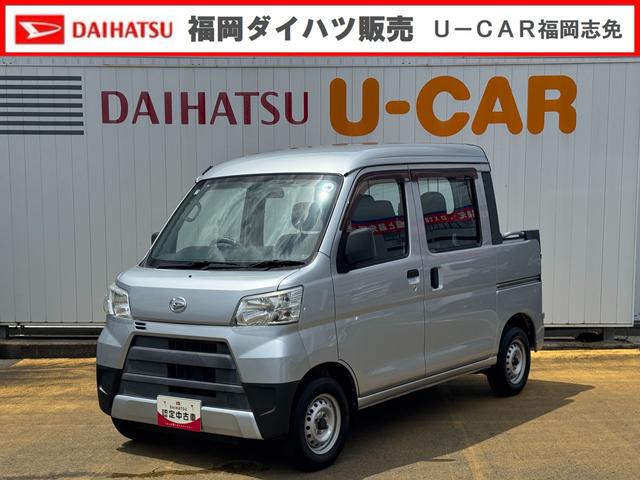 ハイゼットカーゴデッキバンＬＣＤチューナー　両側スライドドア　アイドリングストップ（福岡県）の中古車