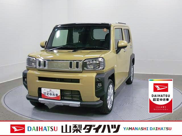 タフトＧ　クロムベンチャー　４ＷＤ　純正ナビＰモニタースマートアシスト・１５インチアルミ・ＬＥＤヘッドランプ・ＬＥＤフォグ・スカイフィールトップ・電動パーキング・運転席助手席シートヒーター・ＵＳＢソケット（山梨県）の中古車