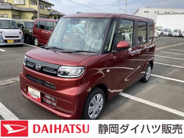 タントＸリミテッド１４インチフルホイールキャップ　フルＬＥＤヘッドランプ　オート格納式カラードドアミラー　両側パワースライドドア　ＴＦＴカラーマルチインフォメーションディスプレイ　フルファブリックシート（静岡県）の中古車