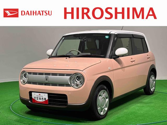 アルトラパンＳＬＥＤヘッドランプ　ナビ　ドラレコ　運転席シートヒーター　マニュアルエアコン　プッシュスタートスイッチ　セキュリティアラーム　キーフリーシステム（広島県）の中古車