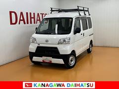 ハイゼットカーゴ 中古車 ＤＸ両側スライドドア　ルーフキャリア　カーナビ　エアコン　ＥＴＣ　アイドリングストップ　光軸調整ダイヤル　パワーウインドウ　キーレス