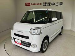 ムーヴキャンバス 中古車 セオリーＧターボスマートアシスト搭載　後席両側電動スライドドア　バックカメラ付き　オートエアコン　オートライト　キーフリー　アイドリングストップ　ＡＢＳ　電動ドアミラー