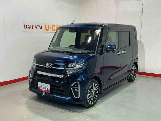 タントカスタムＲＳパノラマモニター　コーナーセンサー　アイドリング　被害軽減ブレーキ　車線逸脱防止　ＥＴＣ車載器　セキュリティアラーム　電動格納ミラー　ドラレコ　ＬＥＤヘットライト　ターボ　ナビ　スマートキ−（栃木県）の中古車