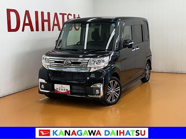 タントカスタムRS SAIIIサポカーSワイド適合 ミラクルオープンドア Bカメラ 両側オートスライドドア ステアリングスイッチ 運転席シートヒーター オートエアコン アイドリングストップ オートハイビーム ETC キーフリー(神奈川県)の中古車