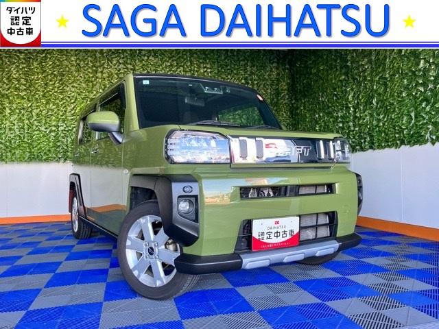 タフトＧターボ　クロムベンチャーアウトレット車・ＥＴＣ・ドラレコ・バックモニター・コーナーセンサー・プッシュボタンスタート・ステアリングスイッチ・オートエアコン・キーフリー・アルミホイール・シートヒーター・パワーウィンドウ（佐賀県）の中古車