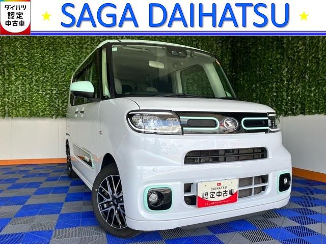 タントＸアウトレット車・両側電動スライドドア・ＥＴＣ・ドラレコ・パノラマモニター・プッシュボタンスタート・ステアリングスイッチ・オートエアコン・キーフリー・アルミホイール・ベンチシート・パワーウィンドウ（佐賀県）の中古車