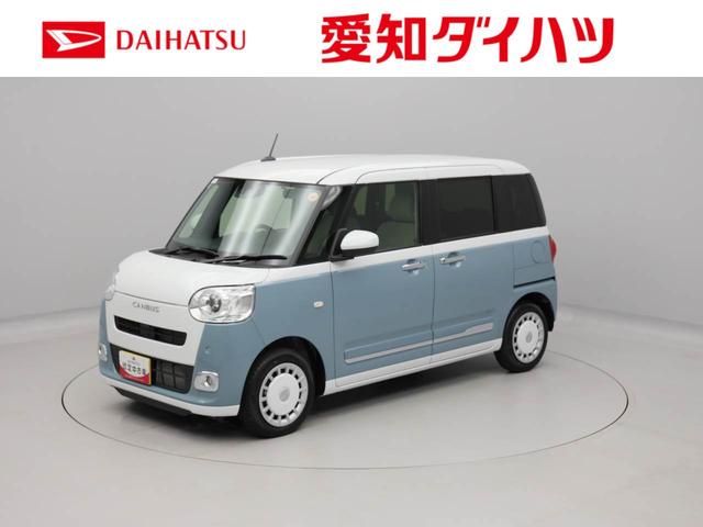 ムーヴキャンバスストライプスG両側電動スライドドア LEDヘッドライト スマートキー バックカメラ 禁煙車 保温ドリンクホルダー シートヒーター 電動パーキングブレーキ(愛知県)の中古車
