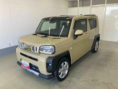 タフト 中古車 Ｇ　クロムベンチャー衝突被害軽減ブレーキ　横滑り防止装置　オートマチックハイビーム　アイドリングストップ　オートライト　キーフリーシステム　オートエアコン　バイザー　マット　純正アルミホイール　エアバッグ　ＣＶＴ　ＬＥＤ