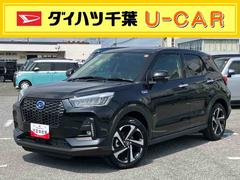 ロッキー 中古車 プレミアムＧ　ＨＥＶバックカメラ　アダプティブクルコン　ＬＥＤヘッドライト＆フォグランプ　バックフォグランプ　１７インチアルミホイール　シートヒーター　電動駐車ブレーキ　コーナーセンサー　衝突被害軽減ブレーキ