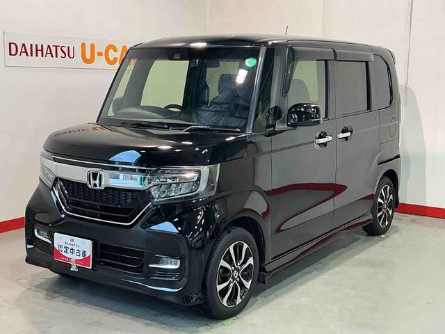 Ｎ−ＢＯＸカスタムＧ・ＥＸ電動格納ミラー　ＬＥＤヘッド　アルミホイール　スマートキー　横滑り防止装置　ＥＴＣ　オートライト　バックカメラ　ドラレコ（栃木県）の中古車