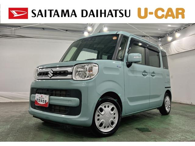 スペーシアハイブリッドX 車検整備付/走行28795キロ/ナビドラレコ1年保証距離無制限 走行距離28795キロ フルセグナビ 全周囲カメラ 前後ドラレコ 純正マット サイドエアバッグ LEDヘッドランプ アイドリングストップ シートヒーター 両側電動スライドドア(埼玉県)の中古車