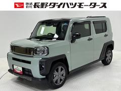 タフト 中古車 Ｇターボ　ダーククロムベンチャーターボ　追従機能　Ｂｌｕｅｔｏｏｔｈ・ＵＳＢオーディオ　ハンズフリー　ＵＳＢソケット　スカイフィールトップ　電動パーキングブレーキ　両側シートヒーター　プッシュスタート　ＬＥＤ　オートライト　スマアシ