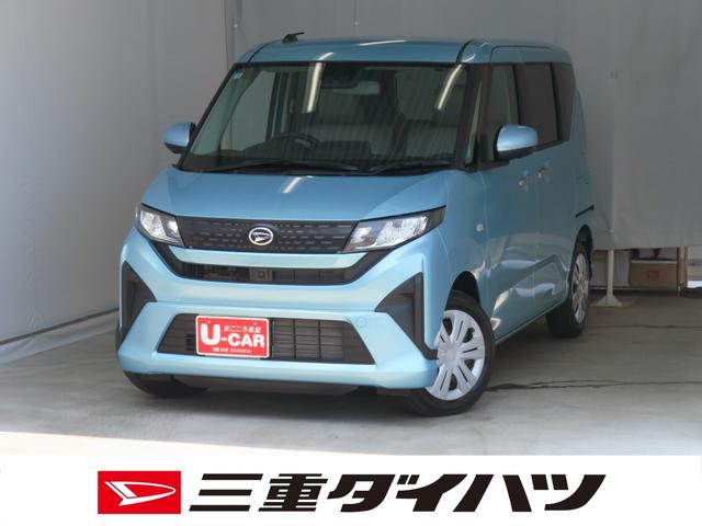 ムーヴＸ　　　　　　届出済未使用車　オートエアコン　１年間無料保証コーナーセンサー　アイドリングストップ　助手席側パワースライドドア　パノラマカメラ　ＬＥＤヘッドライト　プッシュスタート　電動格納ミラー　盗難防止アラーム　衝突回避支援ブレーキ　ペダル踏み間違い抑制（三重県）の中古車