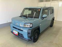 タフト 中古車 Ｘ衝突被害軽減ブレーキ　横滑り防止装置　オートマチックハイビーム　アイドリングストップ　ステアリングスイッチ　オートライト　キーフリーシステム　オートエアコン　バイザー　マット　ナビ　バックカメラ