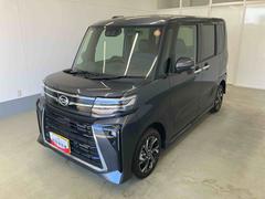 タント 中古車 カスタムＸリミテッド衝突被害軽減ブレーキ　横滑り防止装置　オートマチックハイビーム　アイドリングストップ　ステアリングスイッチ　オートライト　キーフリーシステム　オートエアコン　両側電動スライドドア　純正アルミホイール