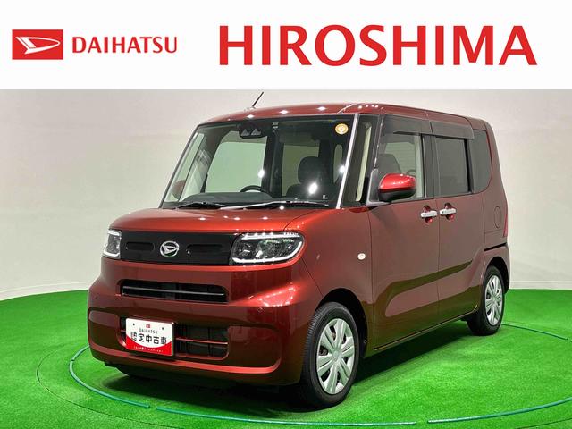 タントＸＬＥＤオートライト　パワースライドドアウェルカムオープン機能　運転席ロングスライドシ−ト　助手席ロングスライド　助手席イージークローザー　　セキュリティアラーム　キーフリーシステム（広島県）の中古車