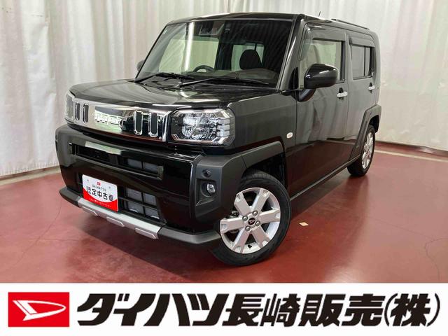 タフトG クロムベンチャー下取車 バックモニター ナビ スマートキー アイドリングストップ 電動格納ドアミラー オートマチックハイビーム 衝突安全ボディ LEDヘッドランプ キーフリー ガラスルーフ イモビライザー(長崎県)の中古車