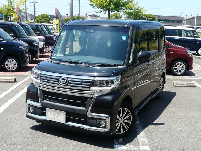 タントカスタムＸ　トップエディションリミテッドＳＡIIIアルミホイール　スモークガラス　セキュリティアラーム　キーフリーシステム　走行距離３６．１２６ｋｍ（福岡県）の中古車