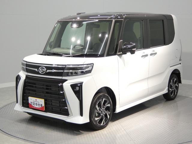 タントカスタムX4WD LEDヘッドライト 両側パワースライドドア シートヒーター スマートアシスト オーディオレス クリアランスソナー(岩手県)の中古車
