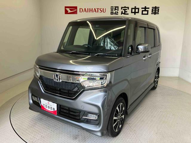 N−BOXカスタムG・Lホンダセンシング後席両側スライドドア(片側電動) バックカメラ付き オートエアコン オートライト キーフリー(熊本県)の中古車