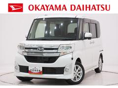 タント 中古車 カスタムＸ　ＳＡ左側パワースライドドア　オートライト　キーフリー　アイドリングストップ　電動格納式ドアミラー　衝突被害軽減システム　エアコン　パワーステアリング　パワーウィンドウ　運転席エアバッグ　ＡＢＳ