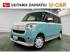 ムーヴキャンバス 中古車 ＧメイクアップＶＳ　ＳＡＩＩＩ　走行６０１０キロ／ナビ１年保証・走行距離無制限　フルセグナビ　Ｂｌｕｅｔｏｏｔｈ　全周囲カメラ　ドラレコ　ＥＴＣ　サイドエアバック　オートライト　ＬＥＤヘッドライト　ベンチシート　両側電動スライドドア